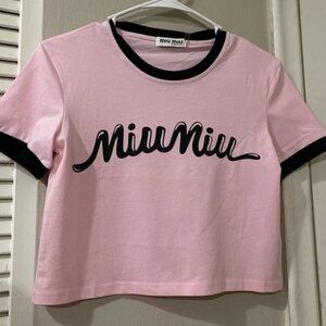 Miu miu tank top size medium